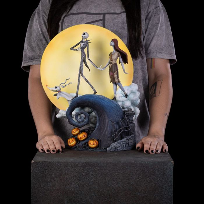 Nightmare before Christmas Deluxe Art Scale Statue 1/10 Jack and Sally 39 cm   