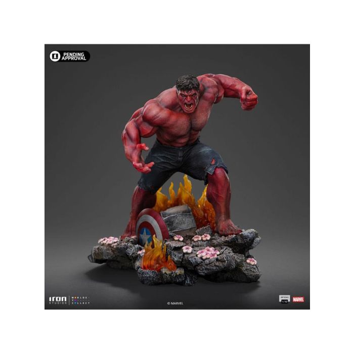 Marvel Art Scale Statue 1/10 Red Hulk 23 cm