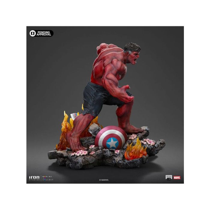 Marvel Art Scale Statue 1/10 Red Hulk 23 cm