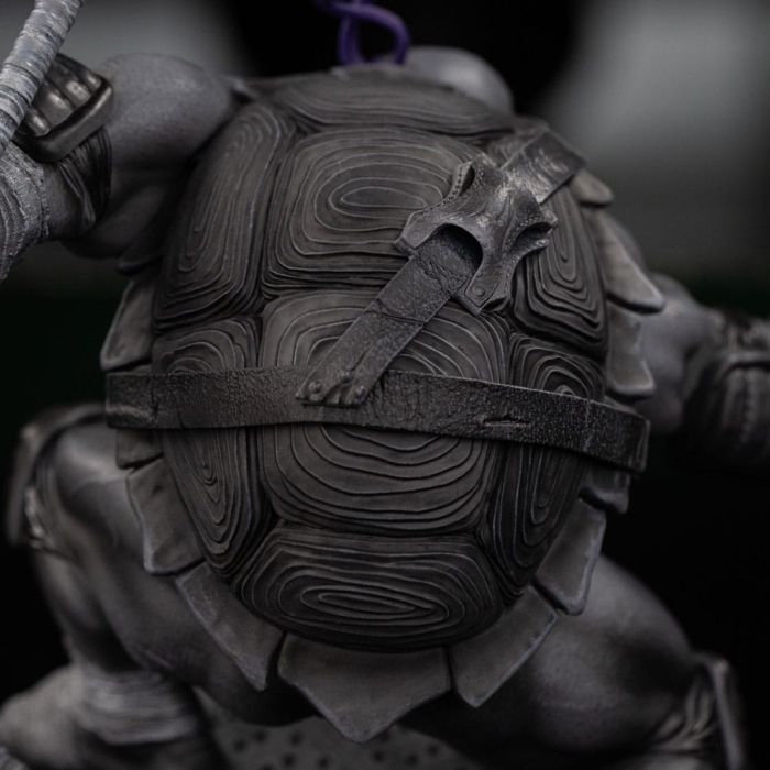 Teenage Mutant Ninja Turtles Art Scale Statue 1/10 Donatello Black and White Variant 26 cm heo exclusive