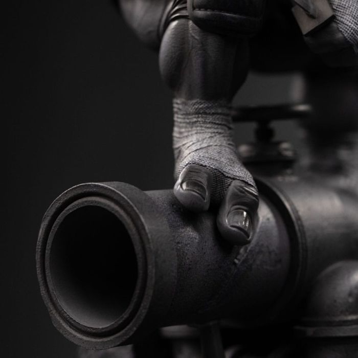 Teenage Mutant Ninja Turtles Art Scale Statue 1/10 Leonardo Black and White Variant 26 cm heo exclusive