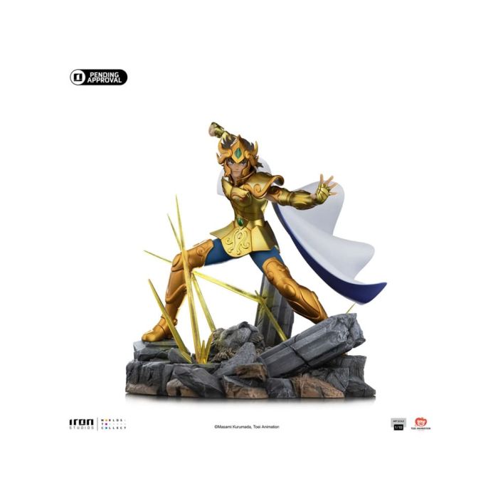 Saint Seiya Art Scale Statue 1/10 Leo Aiolia 24 cm               