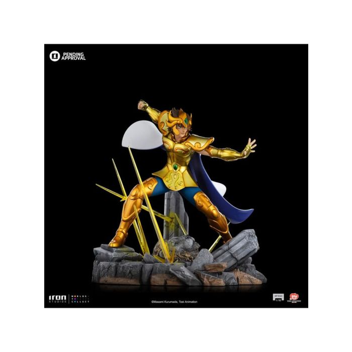 Saint Seiya Art Scale Statue 1/10 Leo Aiolia 24 cm               