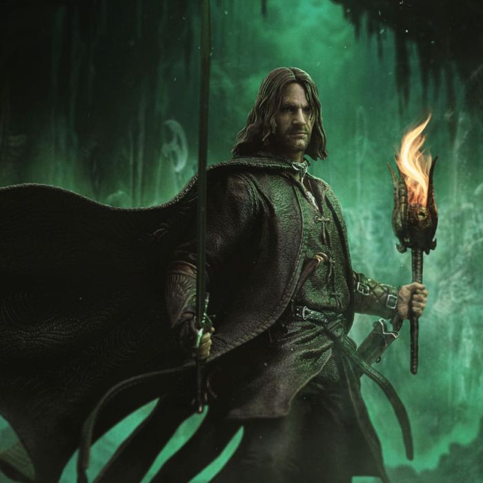 The Lord of the Rings Art Scale Statue 1/10 Aragorn Unleashed 31 cm 