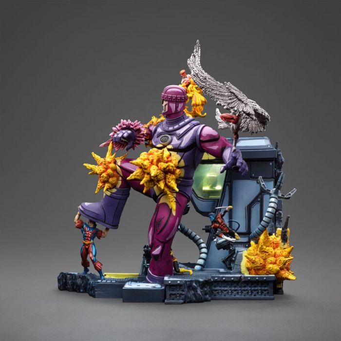 Marvel Demi Art Scale Statue 1/20 X-Men Danger Room Diorama B (Comic Version) 43 cm 