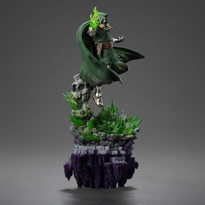 The Infinity Gauntlet Marvel Legends Diorama Statue 1/10 Doctor Doom Deluxe Edition 42 cm