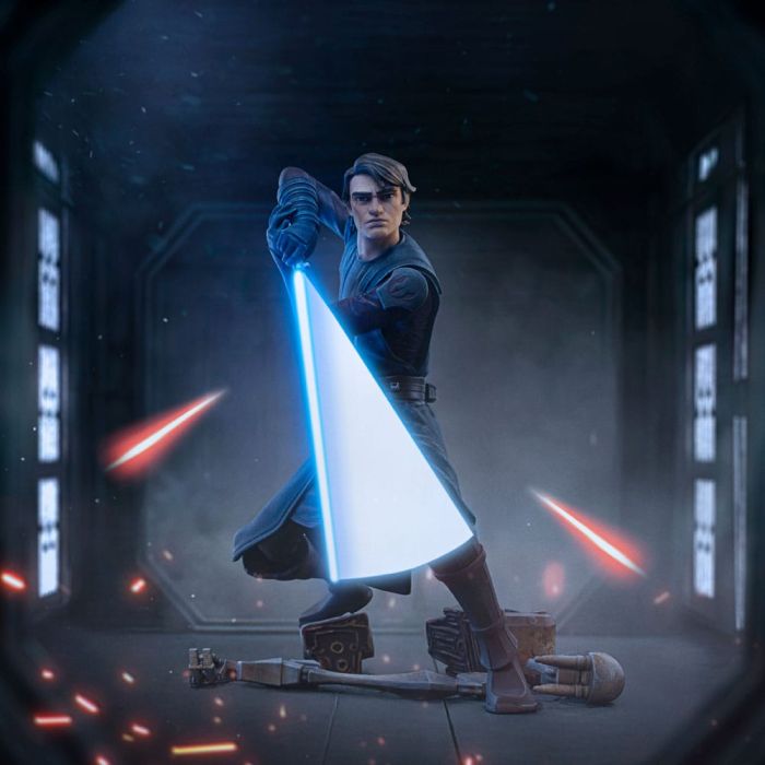 Star Wars: The Clone Wars Deluxe Art Scale Statue 1/10 Anakin Skywalker 19 cm        