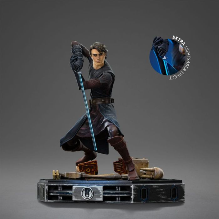 Star Wars: The Clone Wars Deluxe Art Scale Statue 1/10 Anakin Skywalker 19 cm        
