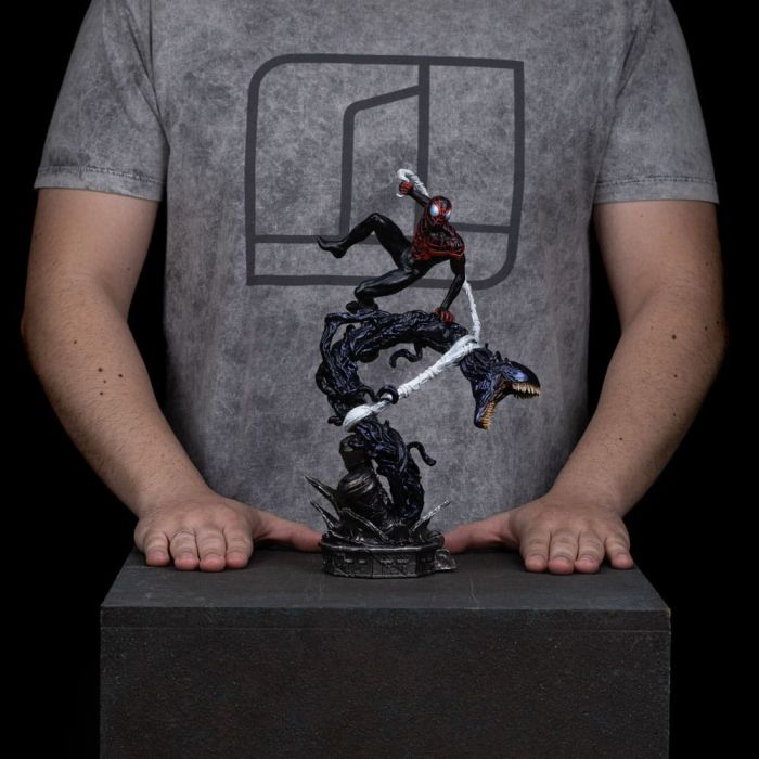 Spider-Man vs. Villains Diorama BDS Art Scale Statue 1/10 Miles Morales 32 cm  
