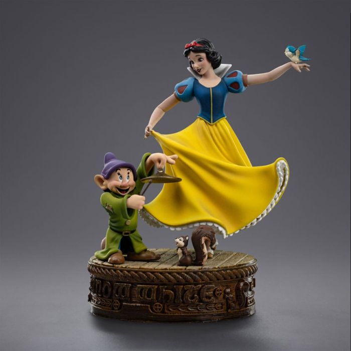 Snow White and the Seven Dwarves Art Scale Statue 1/10 Snow White and Dopey 21 cm