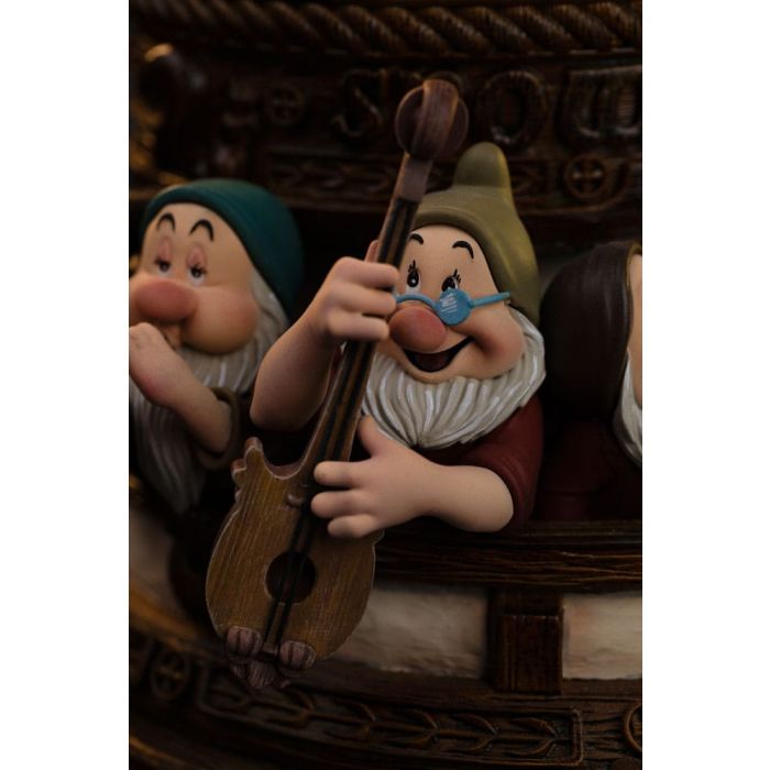 Snow White and the Seven Dwarves Art Scale Statue 1/10 Snow White and Dopey Deluxe Edition 21 cm