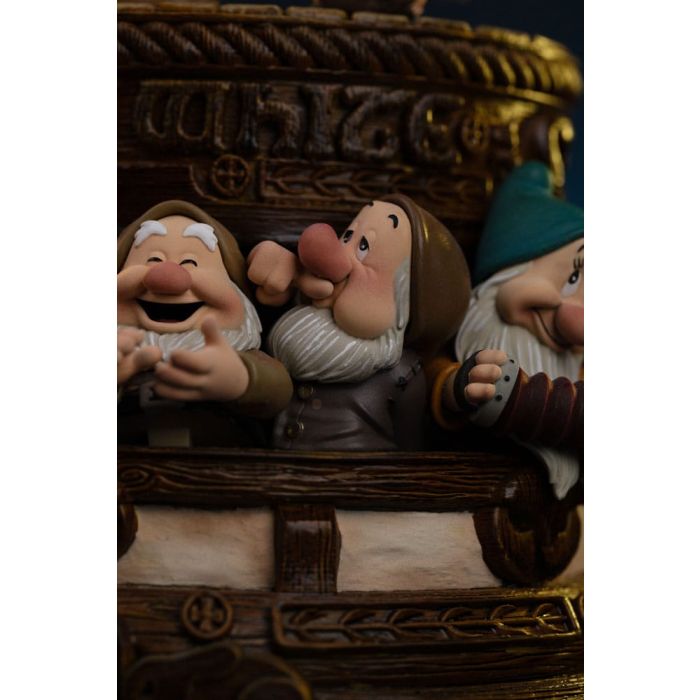 Snow White and the Seven Dwarves Art Scale Statue 1/10 Snow White and Dopey Deluxe Edition 21 cm