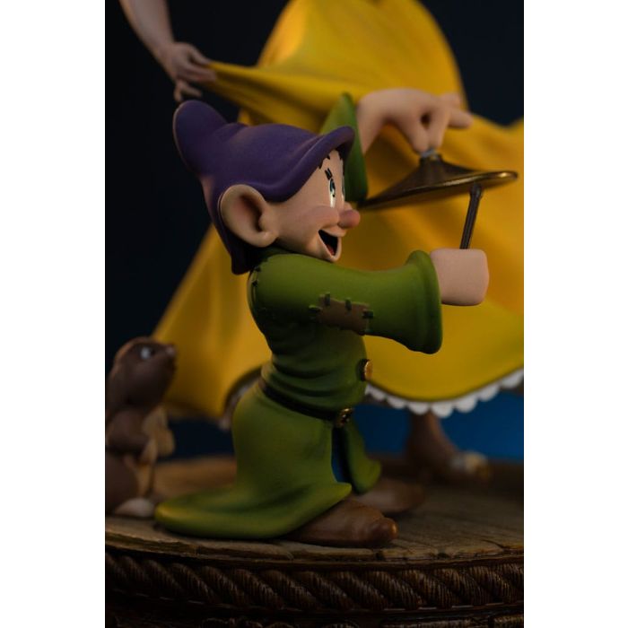 Snow White and the Seven Dwarves Art Scale Statue 1/10 Snow White and Dopey Deluxe Edition 21 cm
