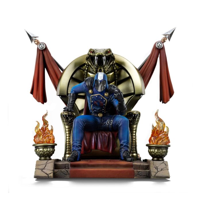 GI Joe Art Scale Statue 1/10 Cobra Commander 25 cm          