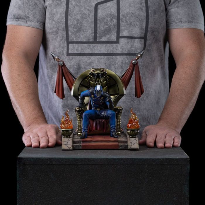 GI Joe Art Scale Statue 1/10 Cobra Commander 25 cm          