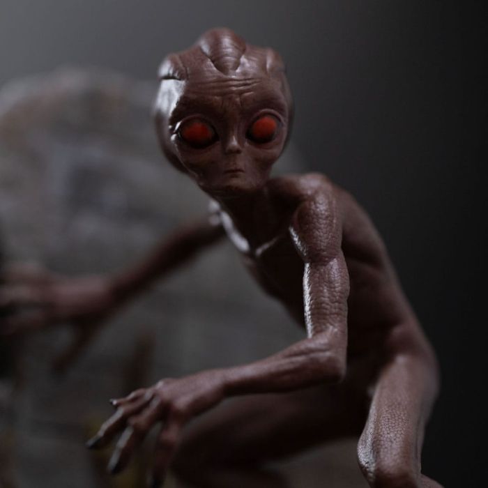 I want to Believe Art Scale Statue 1/10 ET Varginha 17 cm  