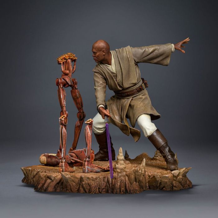 Star Wars Art Scale Statue 1/10 Mace Windu 18 cm              