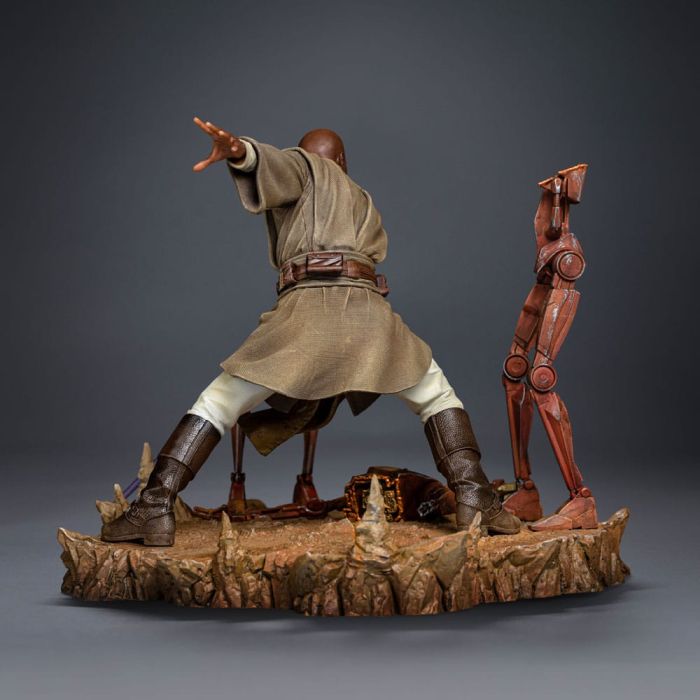 Star Wars Art Scale Statue 1/10 Mace Windu 18 cm              