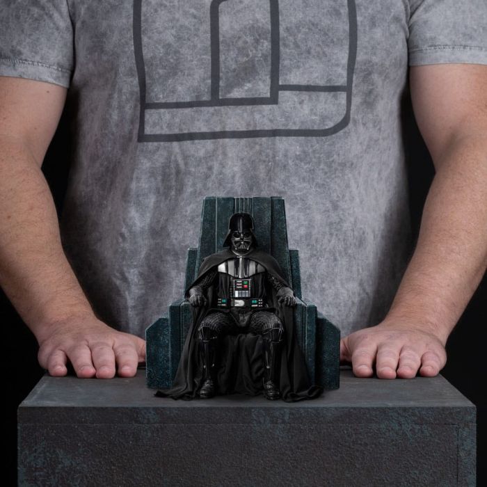 Star Wars Art Scale Statue 1/10 Darth Vader on Throne 18 cm              
