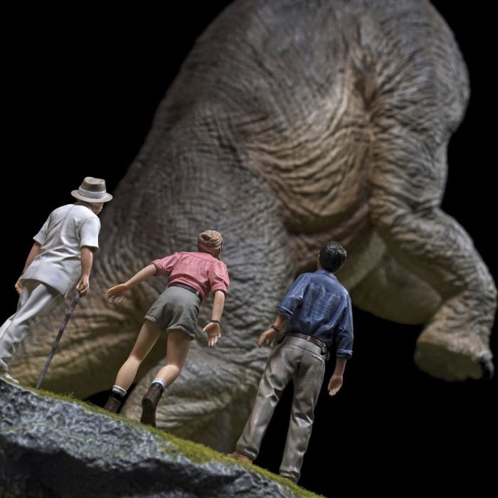 Jurassic Park Demi Art Scale Statue 1/10 Welcome to the Jurassic Park Special Edition 80 cm 
