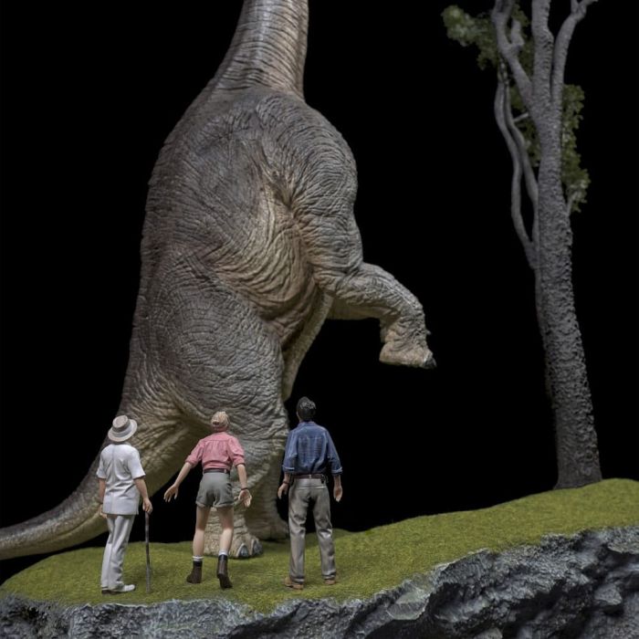Jurassic Park Demi Art Scale Statue 1/10 Welcome to the Jurassic Park Special Edition 80 cm 