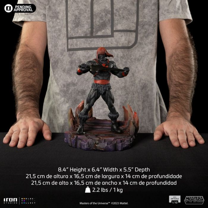 Masters of the Universe BDS Art Scale Statue 1/10 Anti-Eternia He-Man (Comics Version) 21 cm