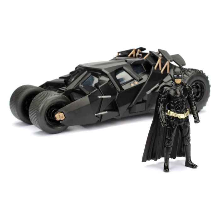 DC Comics Diecast Model 1/24 Batman The Dark Knight Batmobile 