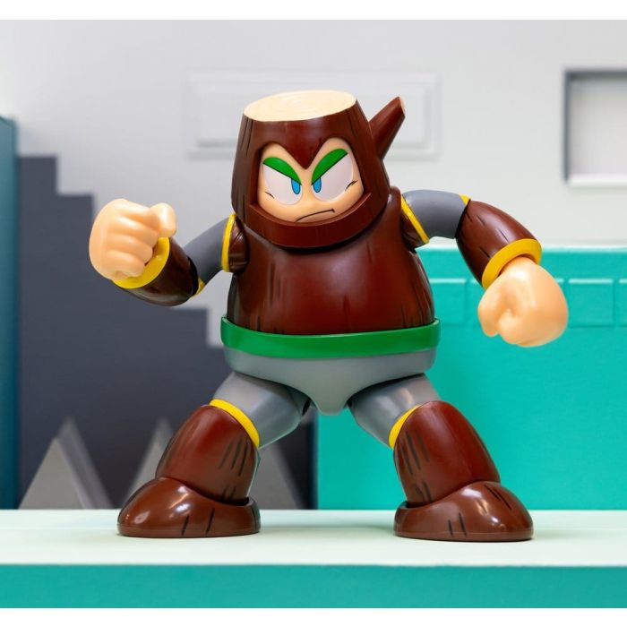 Mega Man Action Figure Wood Man 11 cm
