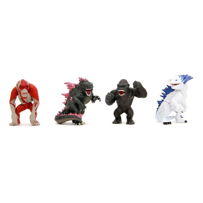 Godzilla Nano Metalfigs Diecast Mini Figures 4-Pack Wave 1 4 cm    
