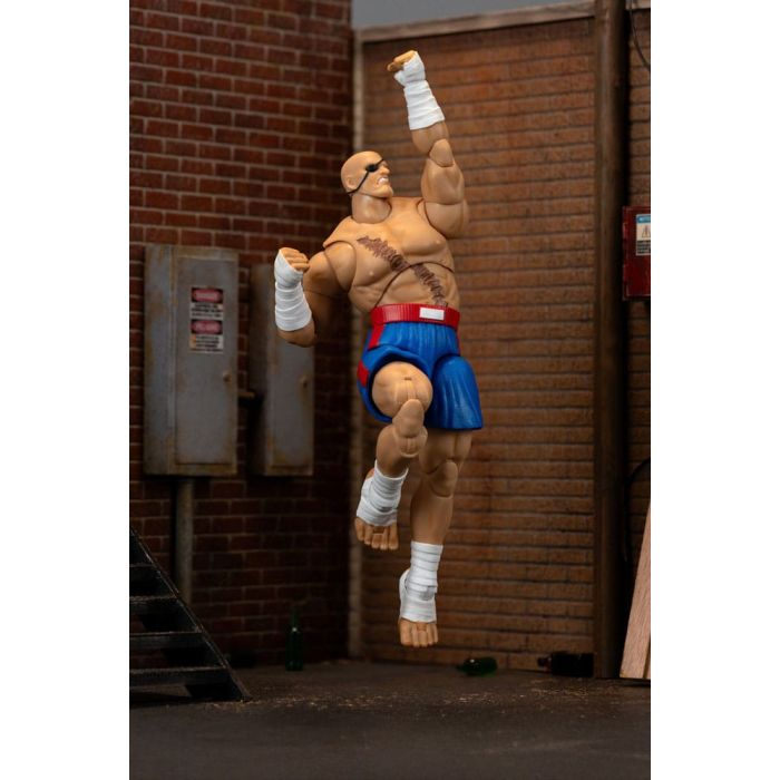 Ultra Street Fighter II: The Final Challengers Action Figure 1/12 Sagat 19 cm   