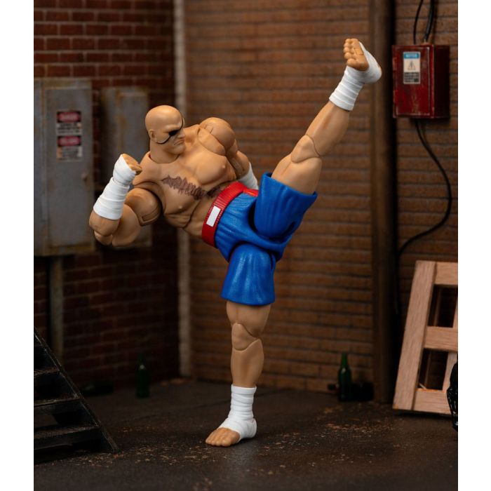 Ultra Street Fighter II: The Final Challengers Action Figure 1/12 Sagat 19 cm   