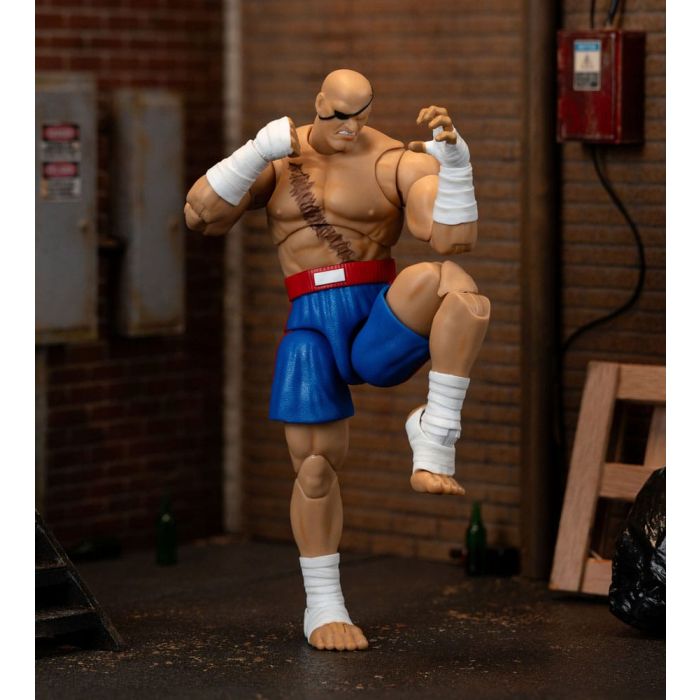 Ultra Street Fighter II: The Final Challengers Action Figure 1/12 Sagat 19 cm   