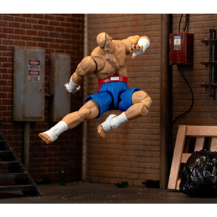 Ultra Street Fighter II: The Final Challengers Action Figure 1/12 Sagat 19 cm   