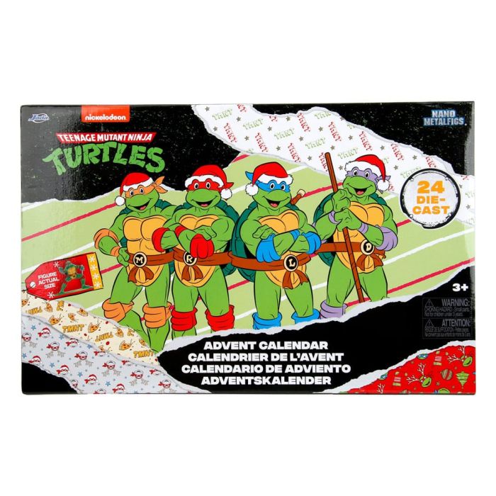 Teenage Mutant Ninja Turtles Battle Diecast Mini Figures Advent Calendar Holiday 2024 