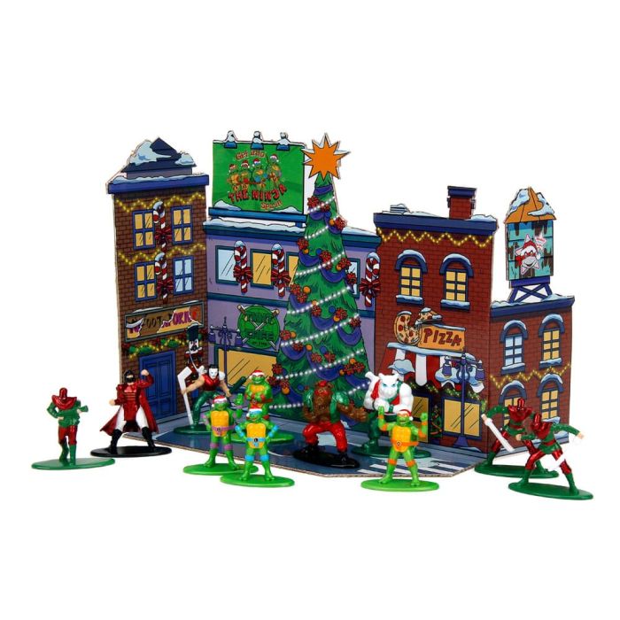 Teenage Mutant Ninja Turtles Battle Diecast Mini Figures Advent Calendar Holiday 2024 