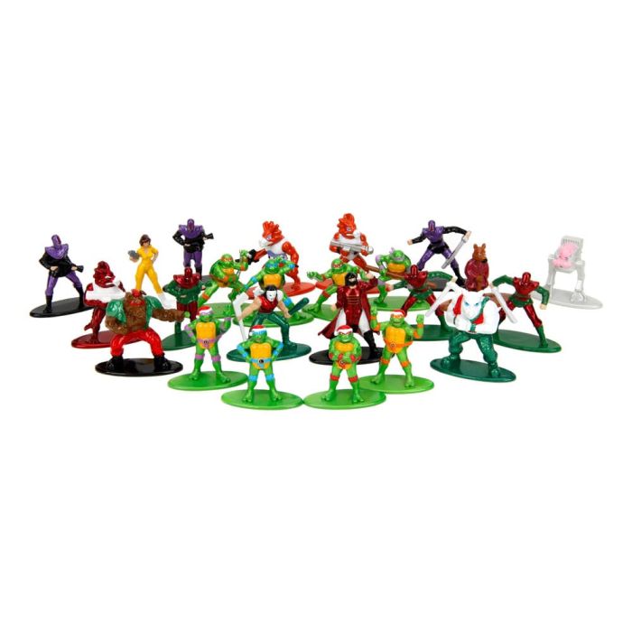 Teenage Mutant Ninja Turtles Battle Diecast Mini Figures Advent Calendar Holiday 2024 