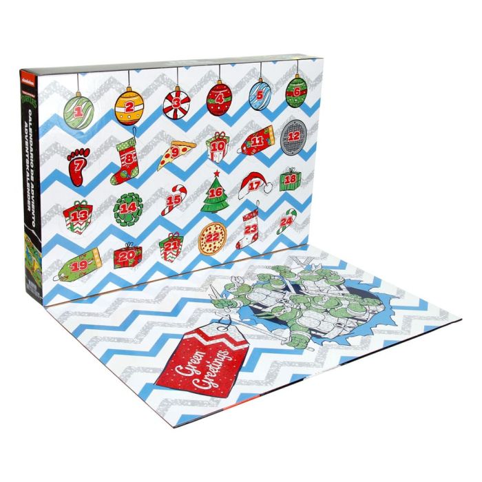Teenage Mutant Ninja Turtles Battle Diecast Mini Figures Advent Calendar Holiday 2024 