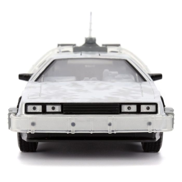 Back to the Future Diecast Model 1/24 Time Machine Frost