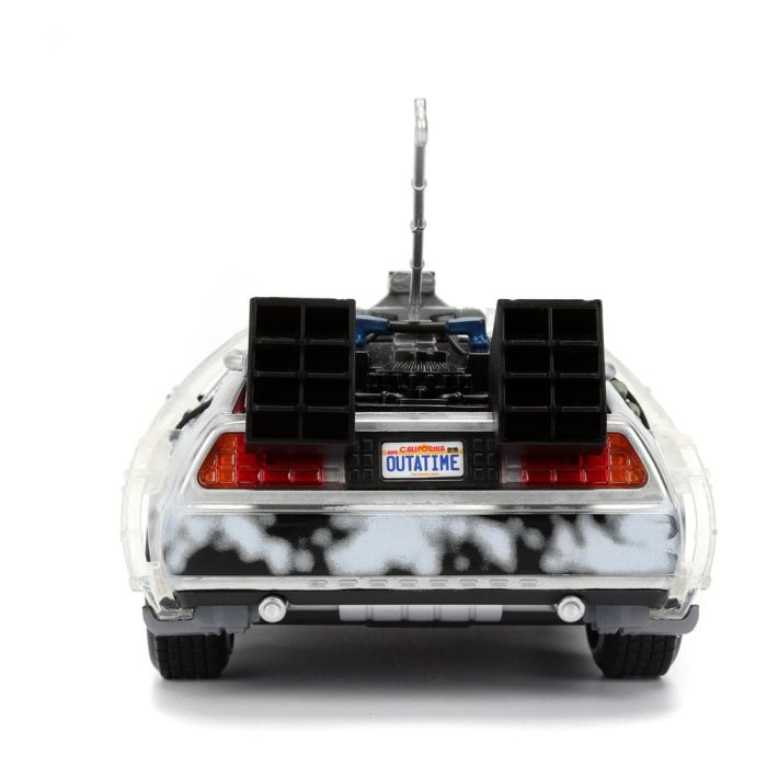 Back to the Future Diecast Model 1/24 Time Machine Frost