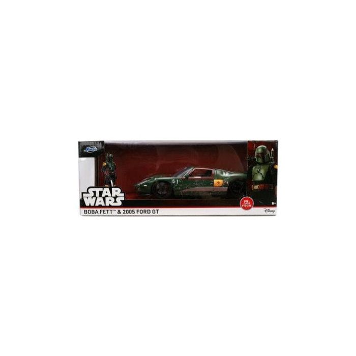 Star Wars Diecast Model 1:24 Boba Fett 2005 Ford GT
