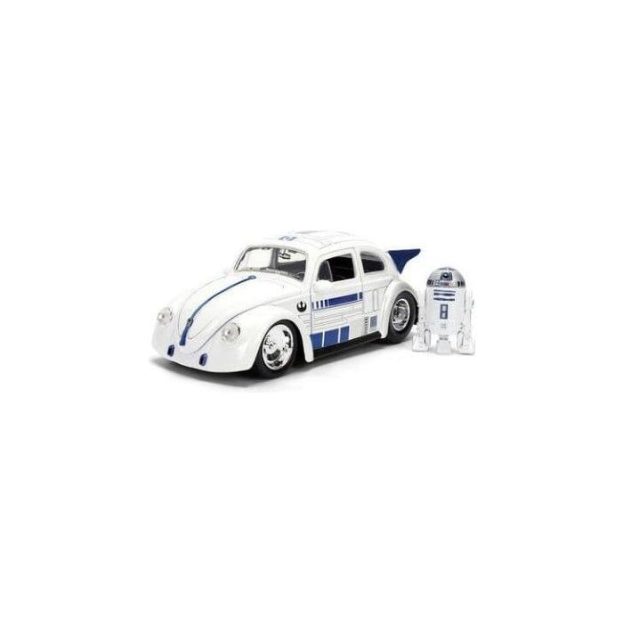 Star Wars Diecast Model 1:24 R2-D2 1959 VW Drag Beetle