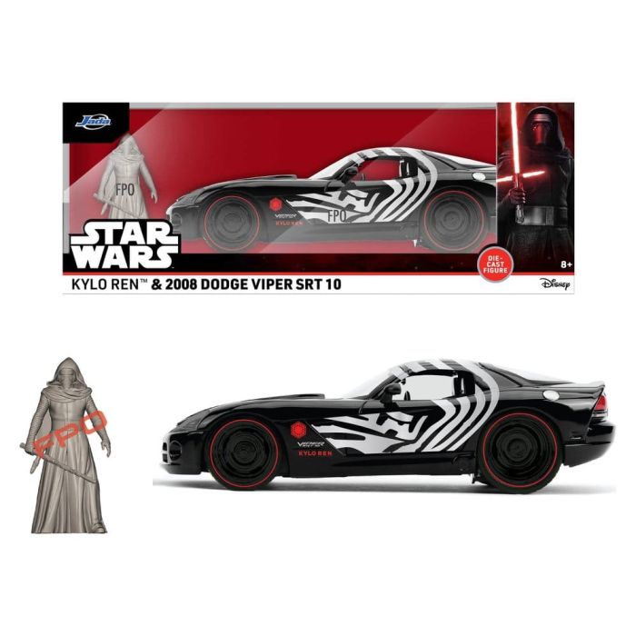 Star Wars Diecast Model 1:24 Kylo Ren Dodge Viper SRT10 2008