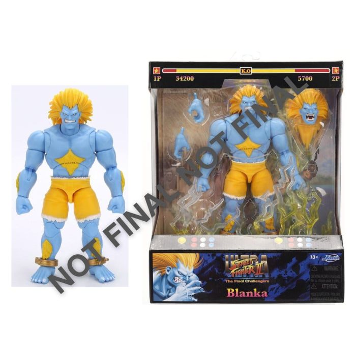 Street Fighter II Action Figure Blanka P2 19 cm