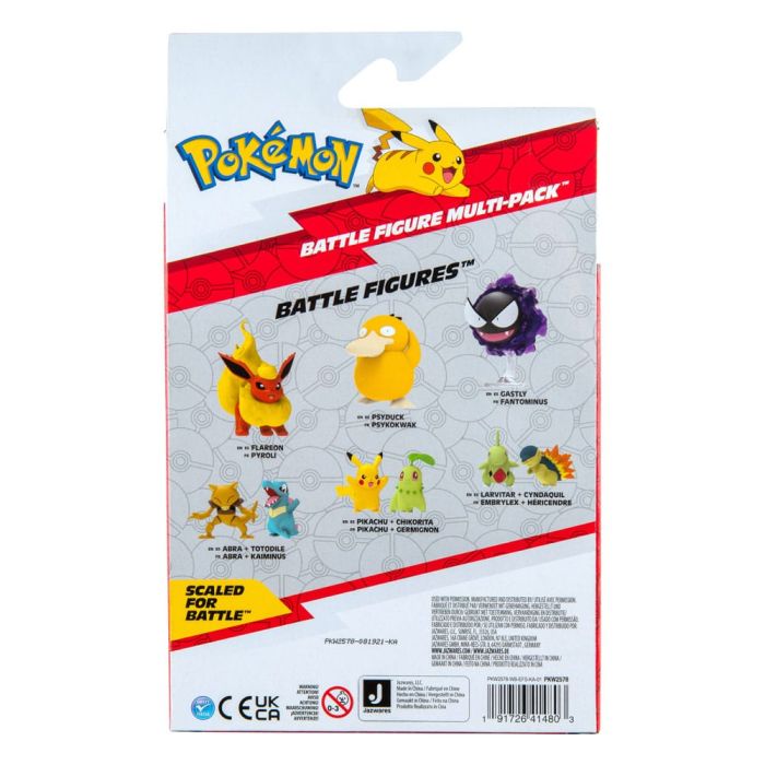 Pokémon Battle Figure Set Figure 4-Pack 