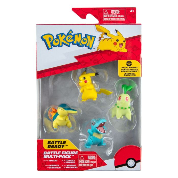 Pokémon Battle Figure Set Figure 4-Pack 