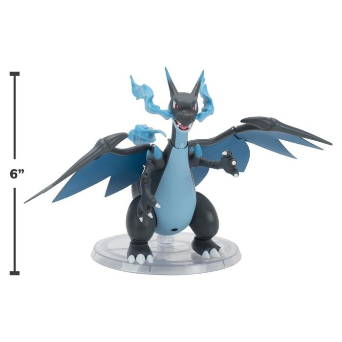 Pokémon Select Super-Articulated Figure Mega Charizard X 15 cm