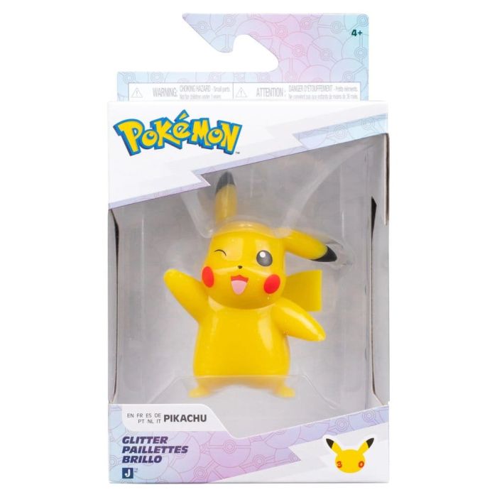 Pokémon Battle Figure Action Figure Pikachu (30th Anniversary Glitter) 8 cm