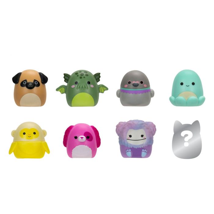 Squishmallows Squish-a-longs minifigures Set of 8 Series 2 Style 1 2,5 cm 