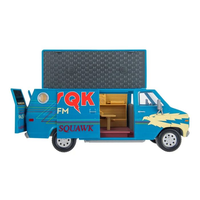 Stranger Things World Of Figure & Vehicle Vehicle with Actionfigure The Squawk van Playset with Steve