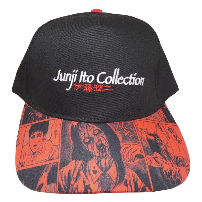 Junji Ito Curved Bill Cap Logo 